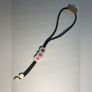 Long Statement Necklace Women’s Pink Round‎